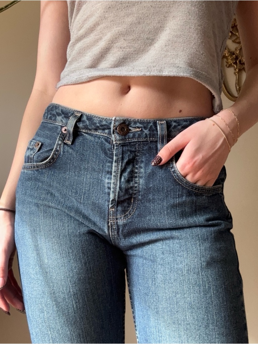 Silver Jeans Classic Straight-Leg Blue Denim Jeans - Picture 10 of 11